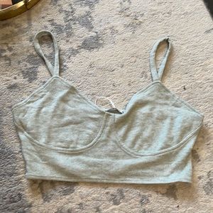 NWT ZARA Cropped Sweater Tank